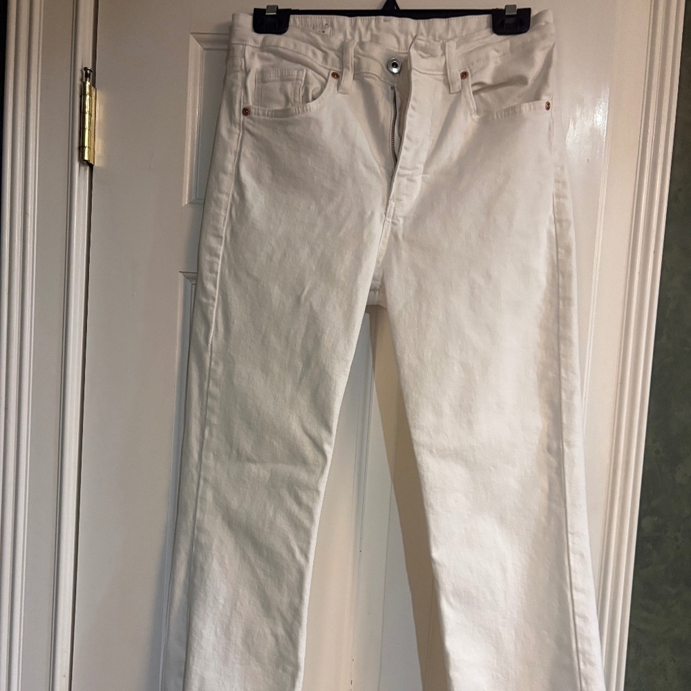 ZARA cropped jeans